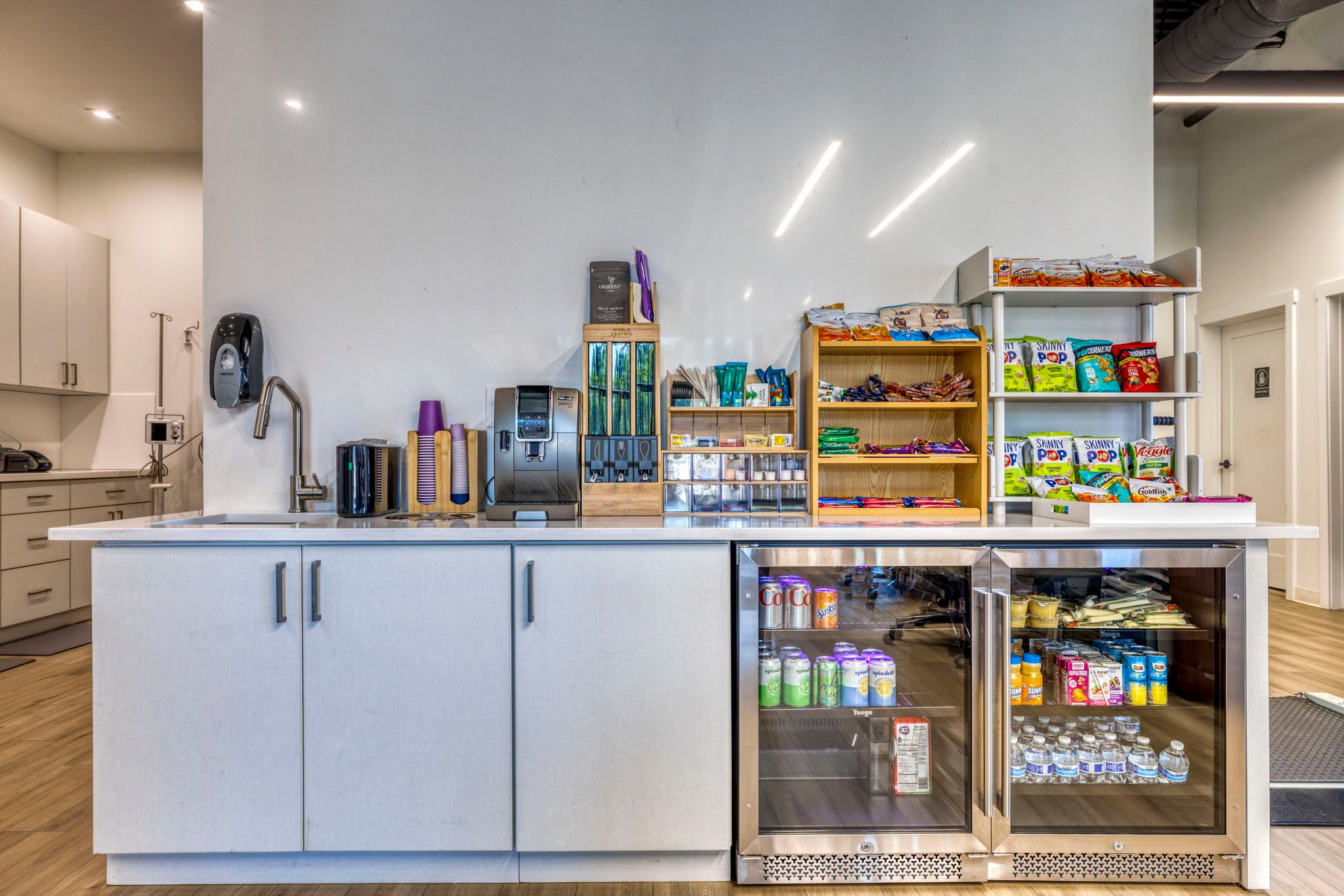 snack area