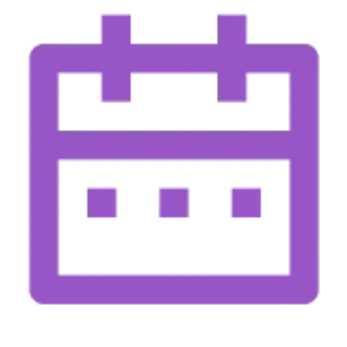 Calendar scheduling icon