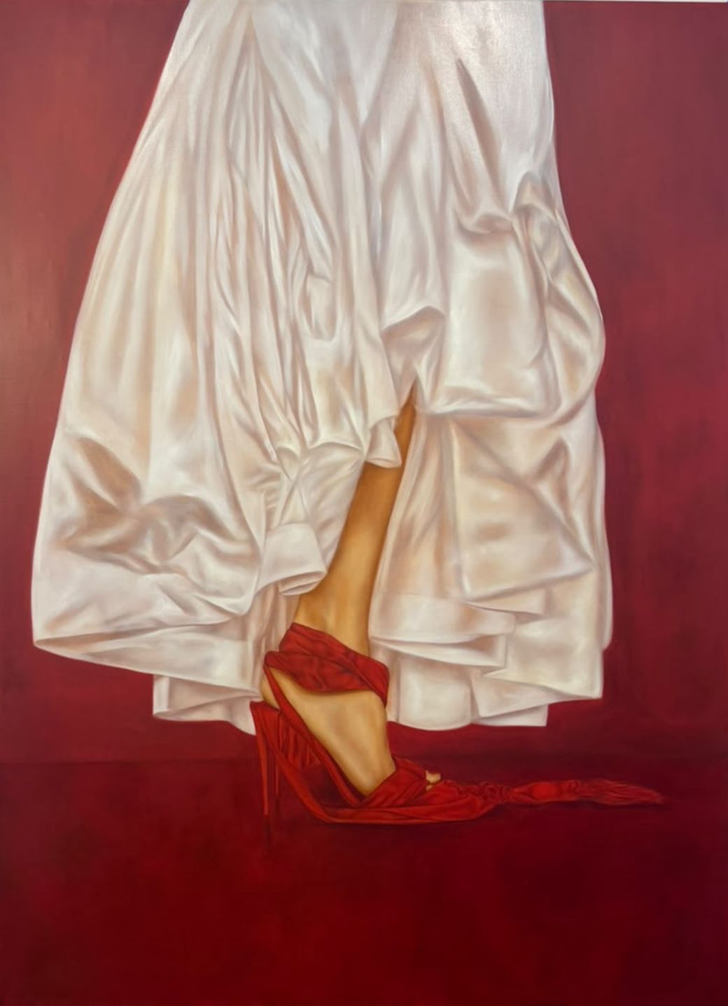 Untitled Red Shoe II by Tiyana Mitchell