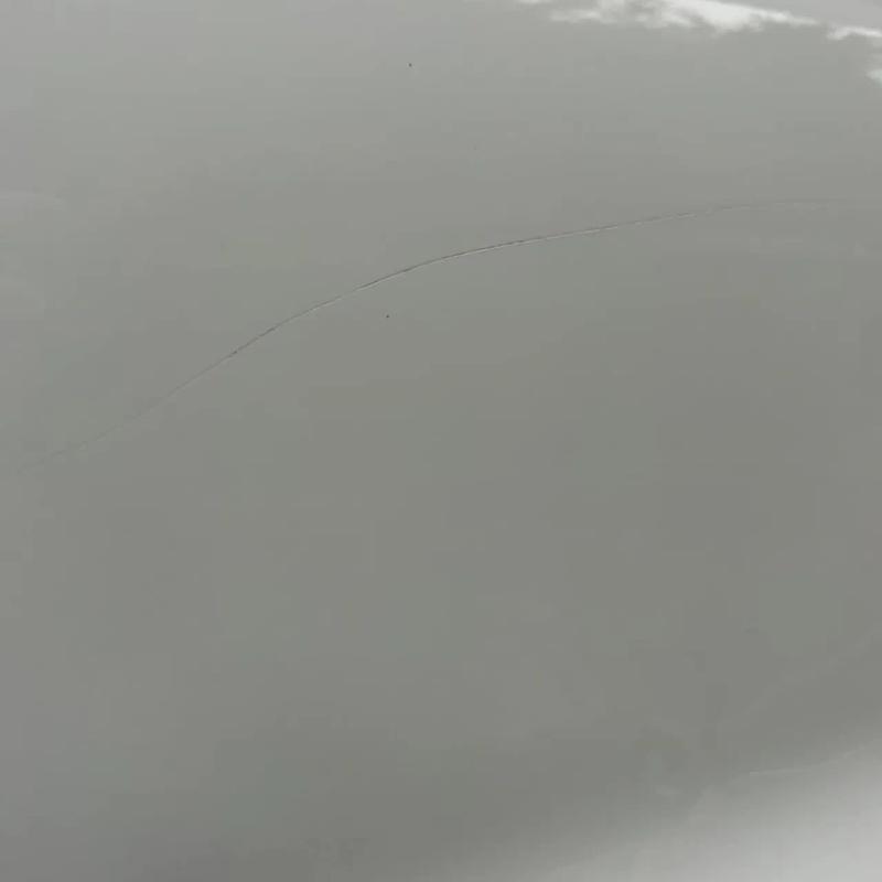 Before - Door Scratch Repair on an MG ZS in Blackburn, Lancashire
