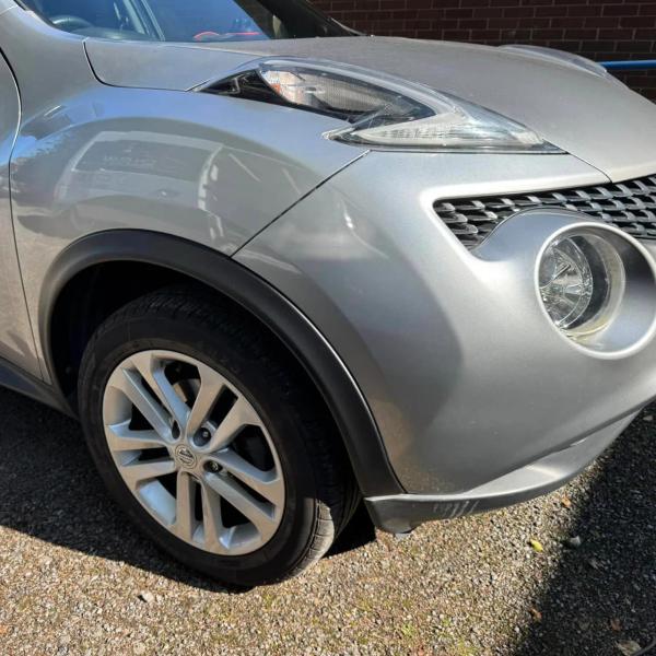After — Front End Restoration Including Alloy Repair on a Nissan Juke in Boothstown, Manchester