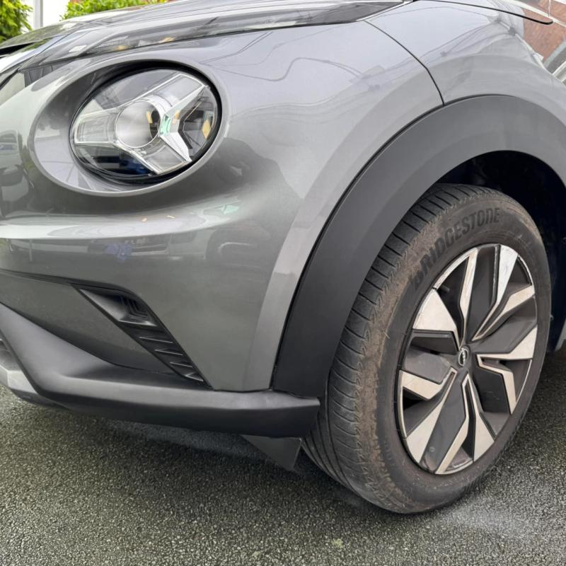 After - Cracked Bumper and Textured Plastic Repair on a Nissan Qashqai in Aintree, Liverpool