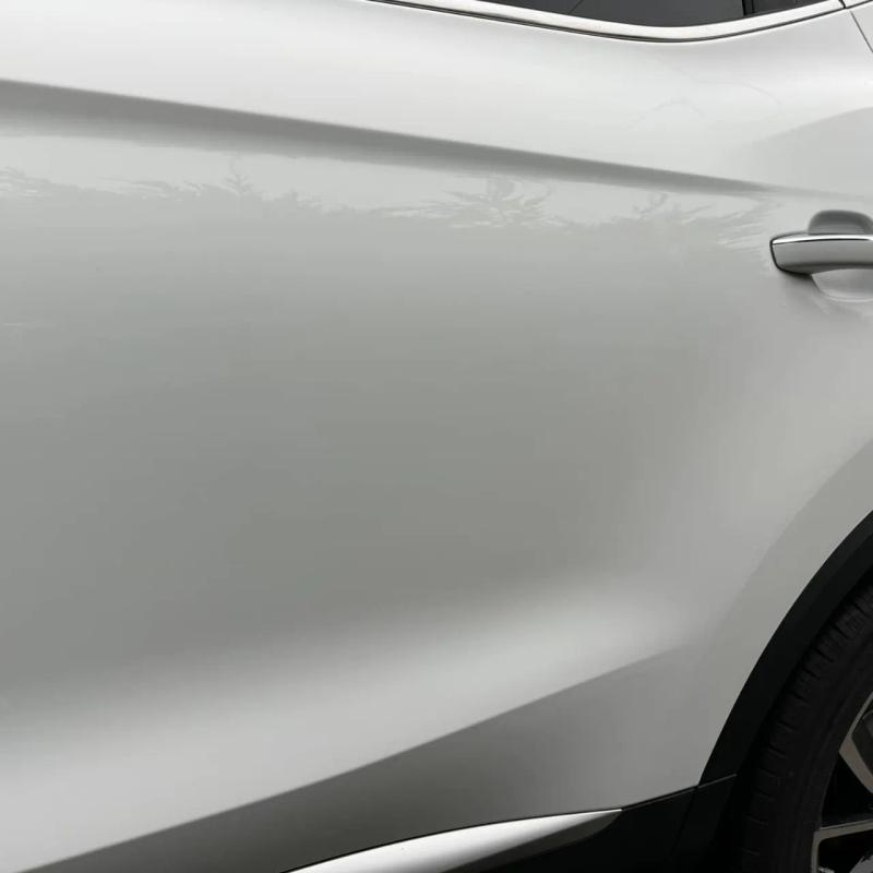 After - Door Scratch Repair on an MG ZS in Blackburn, Lancashire
