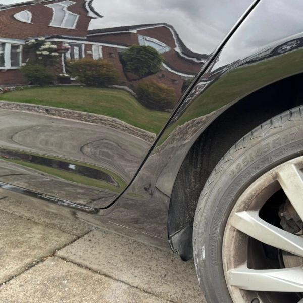 After — Rear Door and Quarter Panel Dent and Scratch Repair on Volkswagen Golf in Shevington, Wigan