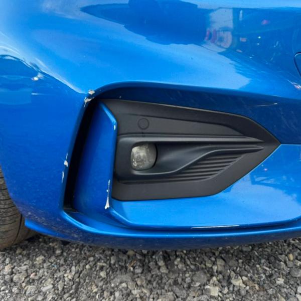 Before — Front Bumper Corner Repair on Ford Focus in Standish, Wigan