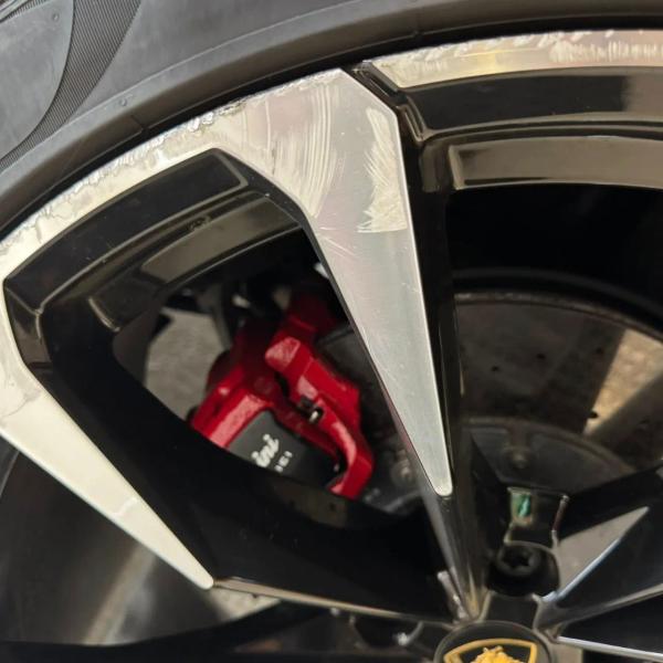 Before — Alloy Wheel Repair on Lamborghini Urus in Wrightington