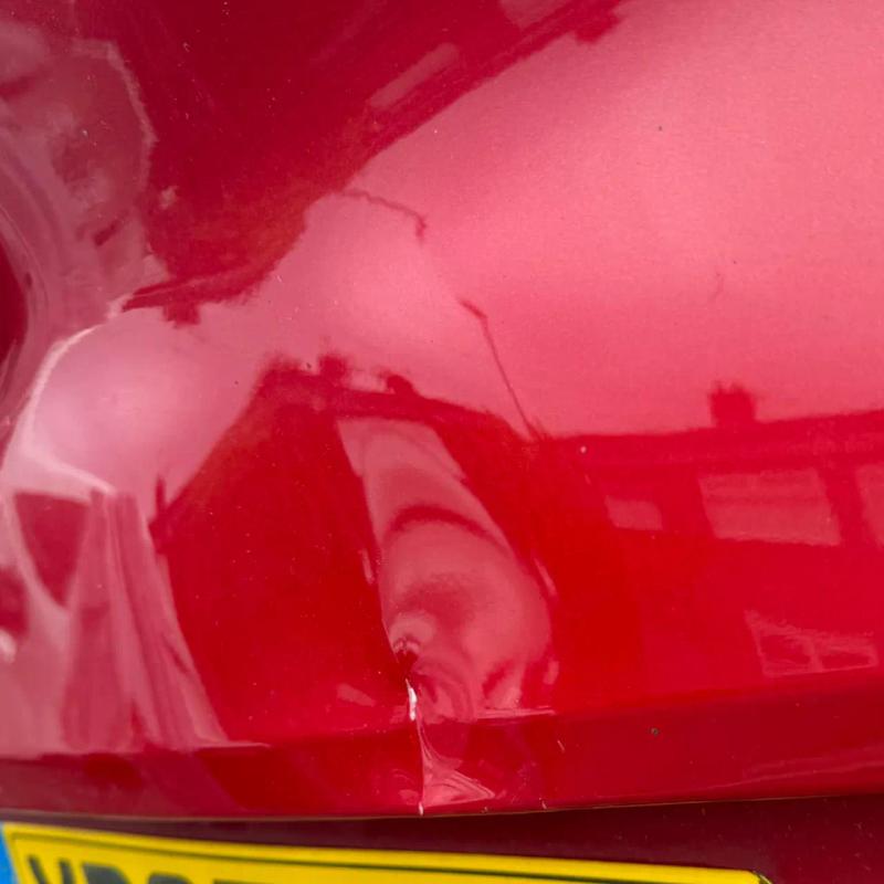 Before - Tailgate Dent and Stone Chip Repair on a Kia Sportage in St Helens, Merseyside
