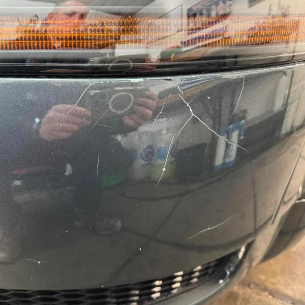 Before — Front Bumper Repair on an Audi TT in Westhoughton, Bolton