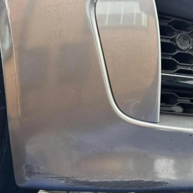 Before - Bumper Scuff Repair and Colour Correction on a Jaguar XE in Winstanley, Wigan