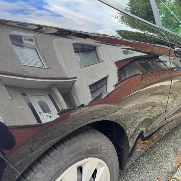After — Rear Quarter Scratch Repair on a Ford Fiesta in Liverpool