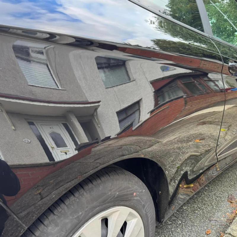 After - Rear Quarter Scratch Repair on a Ford Fiesta in Liverpool