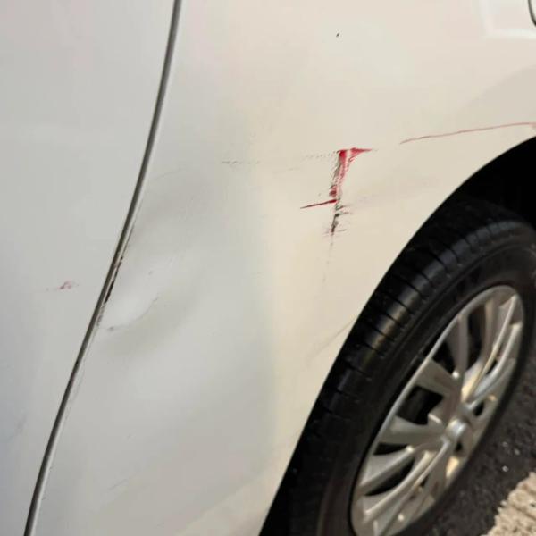 Before — Rear Quarter and Sliding Door Repair on Citroen Berlingo in Westhoughton