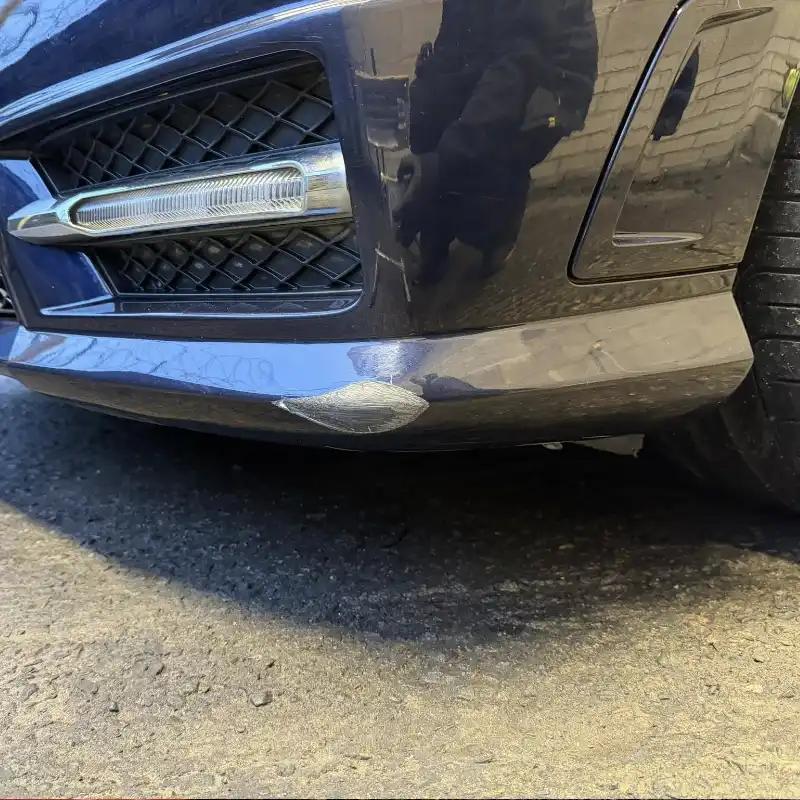 Before - Bumper scuffs on a Mercedes-Benz SLK in Ince, Wigan
