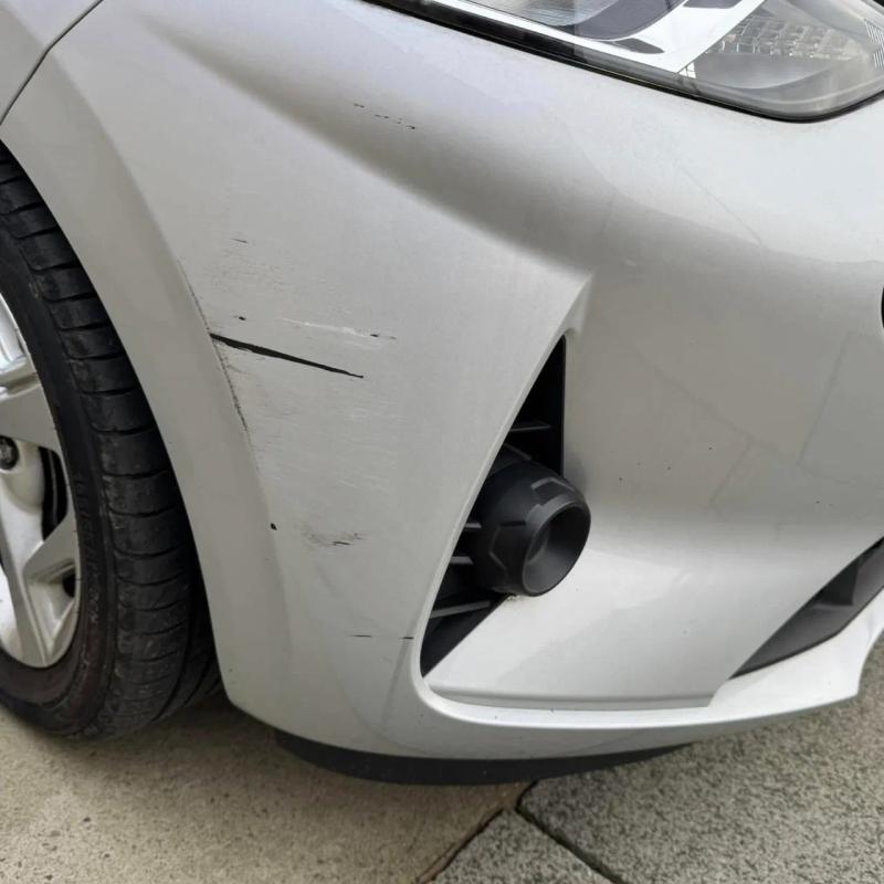 Before - Front Bumper Corner Repair on Hyundai i10 in Wigan