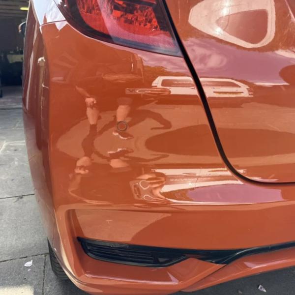 After — Rear Bumper, Door and Light Repair on Honda Jazz in Standish, Wigan