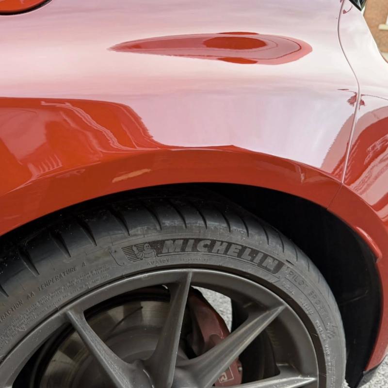 After - Rear Quarter Dent Repair on Toyota GR Yaris in Ashton-in-Makerfield, Wigan