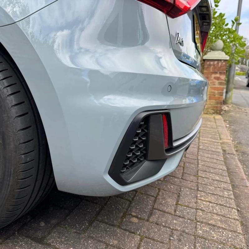 After - Rear Bumper Scuff Repair on a Brand New Audi A1 in St Helens, Merseyside