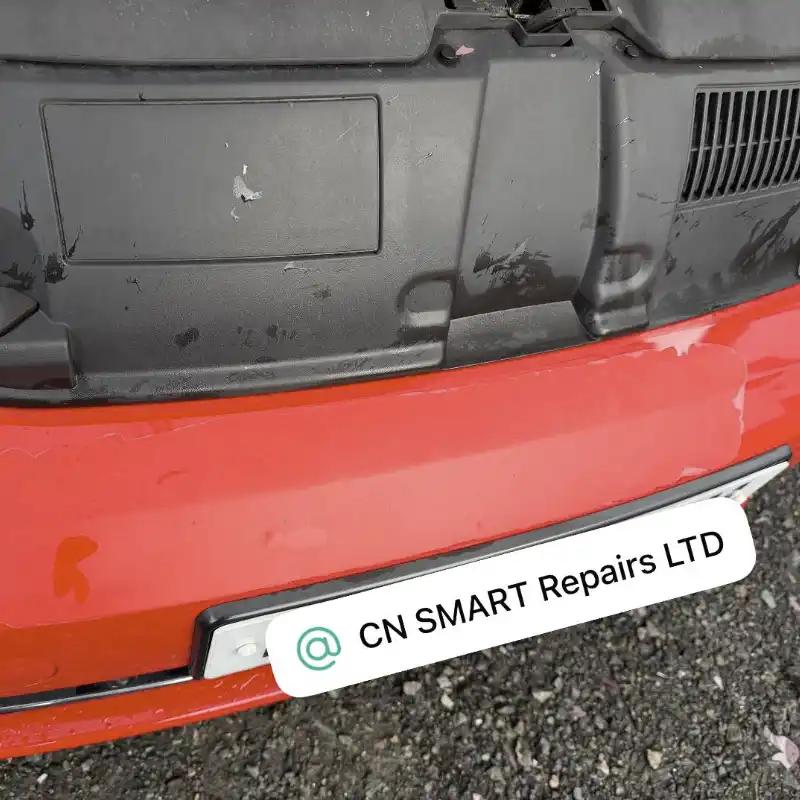 Before - Laquer peel repair on a Volkswagen Beetle in Standish, Wigan