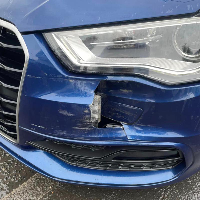 Before - Cracked Bumper Repair on an Audi A3 in Ashton-in-Makerfield, Wigan