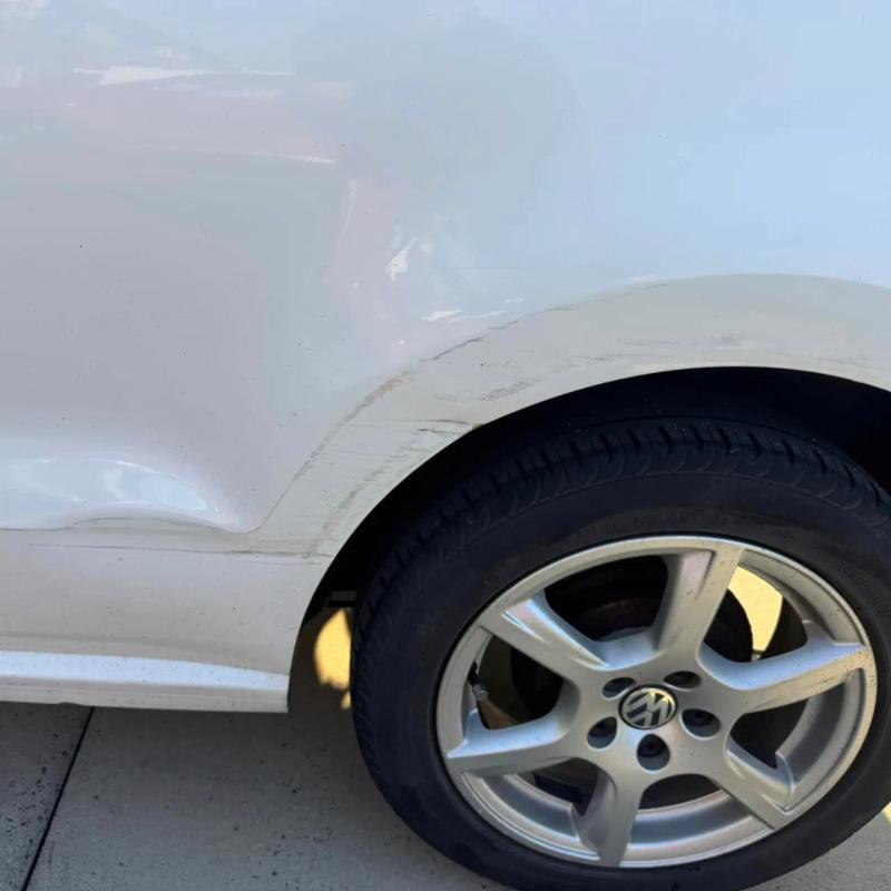 Before - Multi-Panel Dent and Rust Repair on a Volkswagen Polo in Ashton-in-Makerfield, Wigan