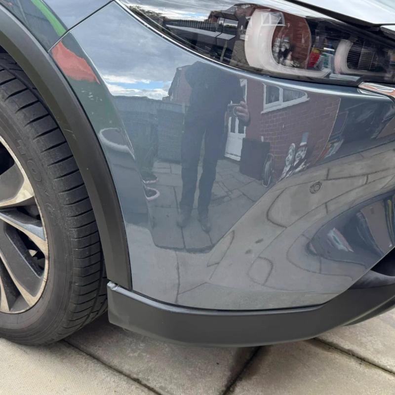 After - Front Bumper Corner Scuff Repair on Mazda CX-5 in Orrell, Wigan