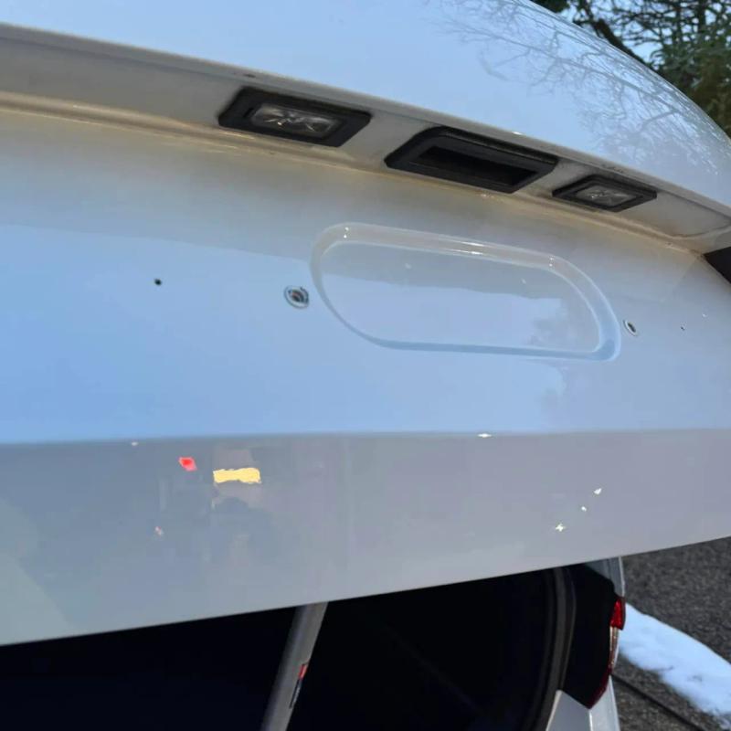 After - Boot Lid Paint Peel Repair on Skoda Superb in Westhoughton