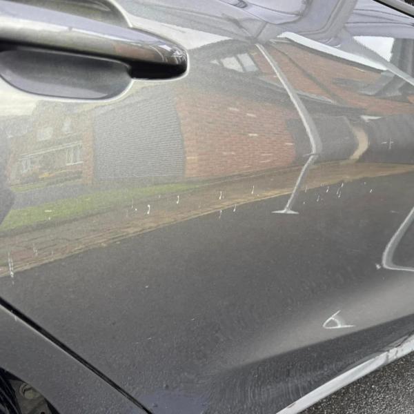 Before — Multi-Panel Scratch Repair on a Ford Focus in Ashton-in-Makerfield, Wigan