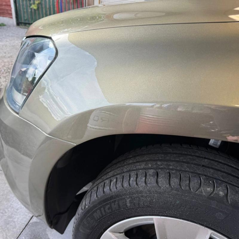After - Front Wing and Bumper Repair on Skoda Yeti in Westhoughton