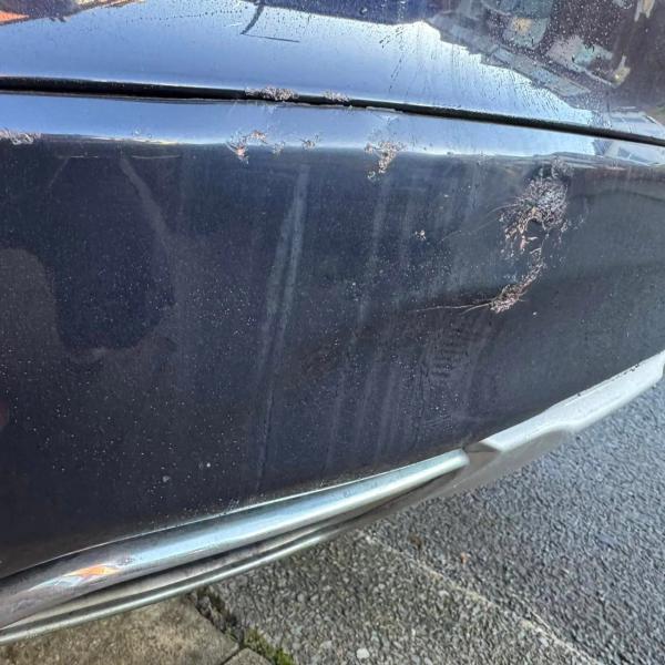 Before — Rear Bumper Repair on a Volvo XC60 in Bolton, Greater Manchester