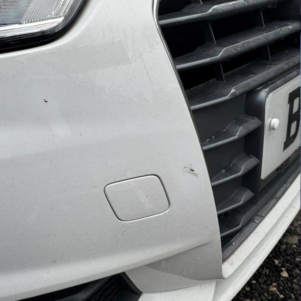 Before — Front Bumper Corner Repair on an Audi A1 in Standish, Wigan