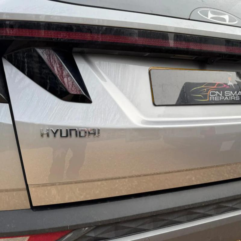After - Tailgate Dent Repair on Hyundai Tucson in Haydock