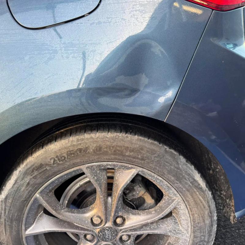 Before - Rear Quarter Dent Repair on a Ford Focus in Goose Green, Wigan