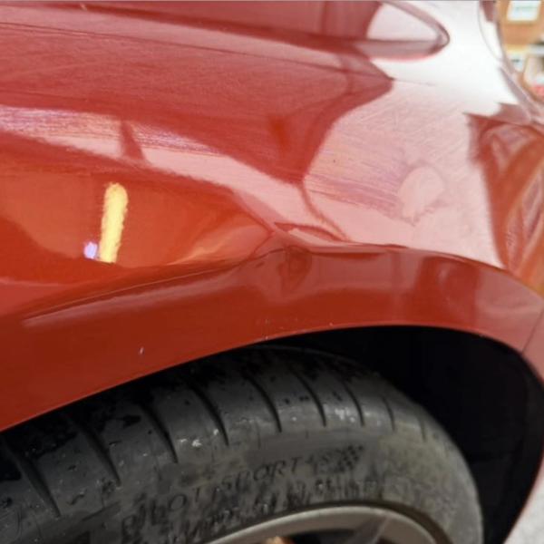 Before — Rear Quarter Dent Repair on Toyota GR Yaris in Ashton-in-Makerfield, Wigan