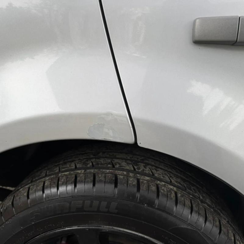 Before - Paint Peel Repair to Rear Door and Quarter Panel on Range Rover in Westhoughton