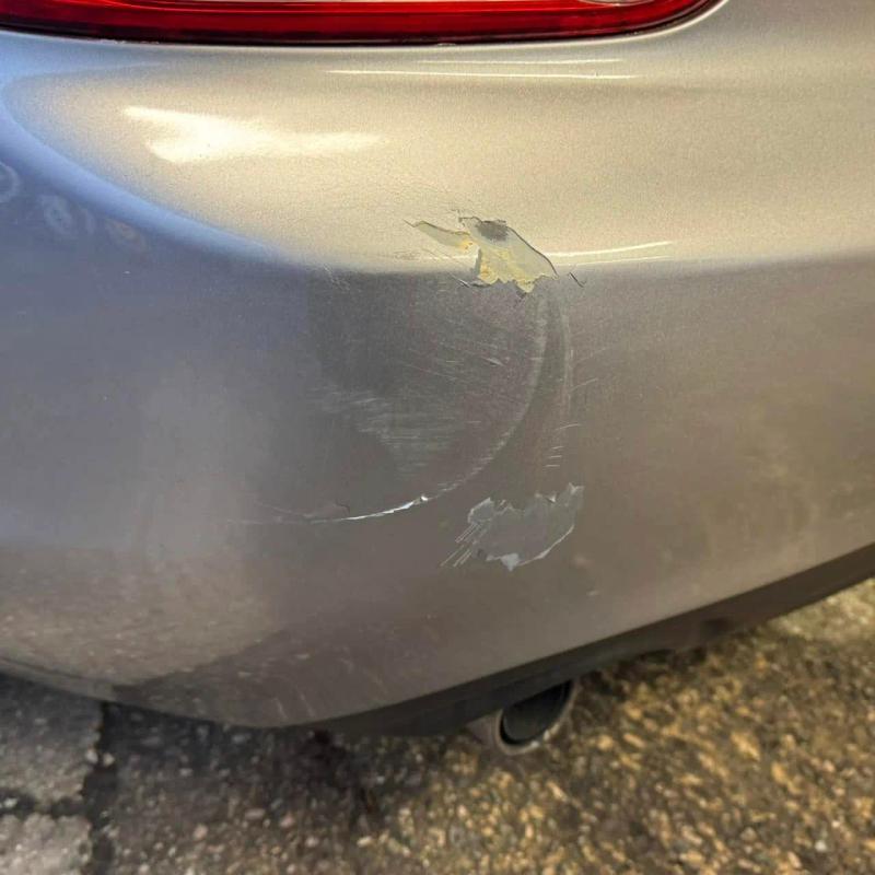 Before - Rear Bumper Repair on Mazda MX-5 in Wigan
