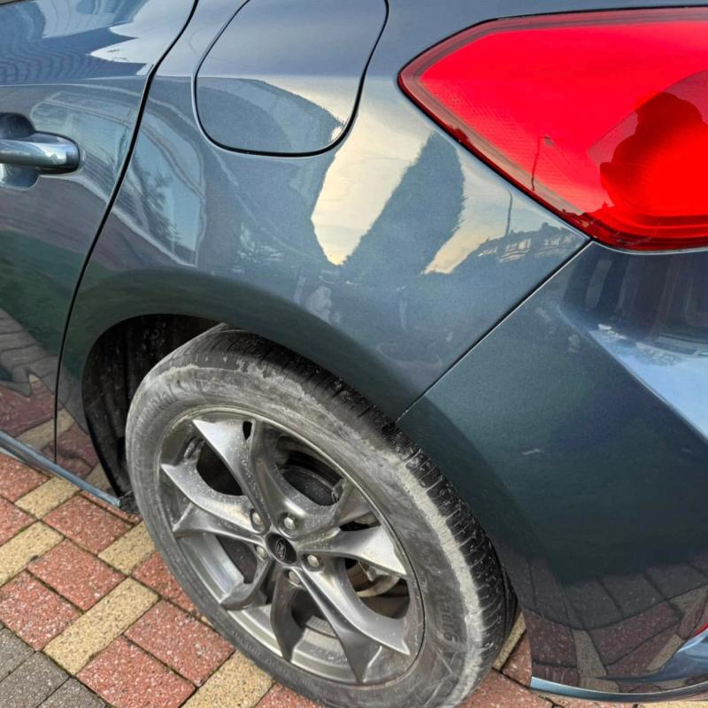 After - Rear Quarter Dent Repair on a Ford Focus in Goose Green, Wigan