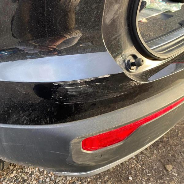 Before — Rear Bumper, Textured Plastic and Tailgate Repair on a Volvo XC40 in Standish, Wigan