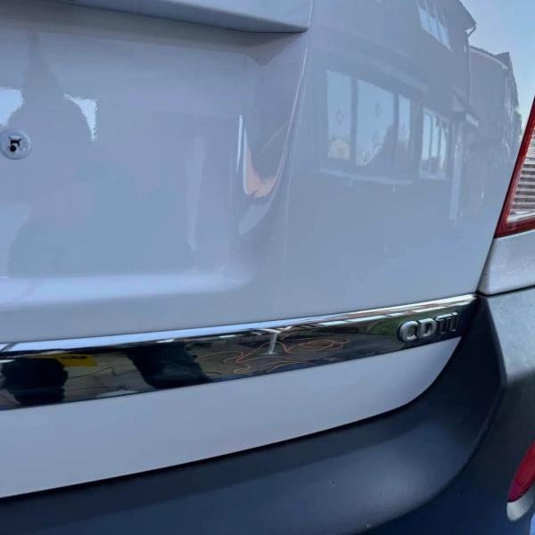 After — Tailgate Dent and Rust Repair on Vauxhall Antara in Southport