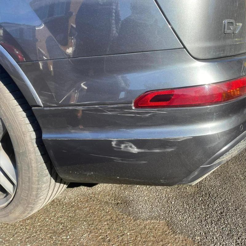 Before - Rear Bumper and Wheel Arch Trim Repair on an Audi Q7 in Westhoughton, Bolton