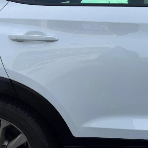 After — Door Repair on a Hyundai Tucson in Wigan