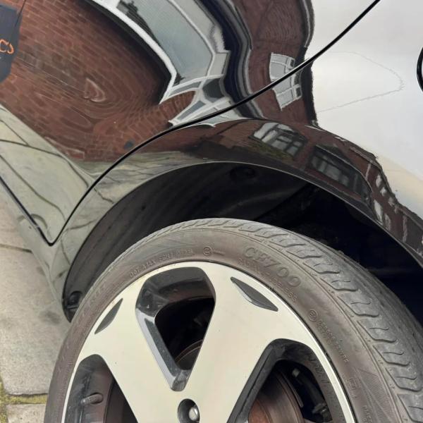 After — Scratch and Door Repair on a Kia Rio in Billinge, Wigan