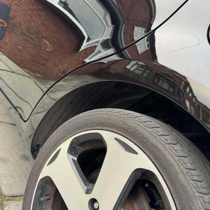 After - Scratch and Door Repair on a Kia Rio in Billinge, Wigan