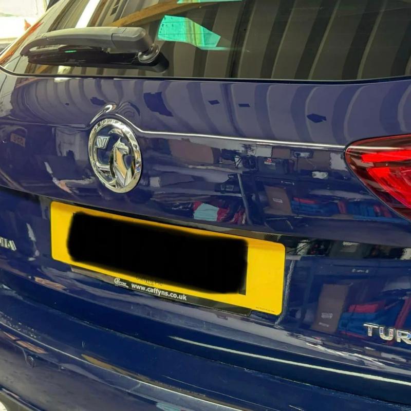 After - Tailgate Dent Repair on a Vauxhall Insignia in Westhoughton, Bolton