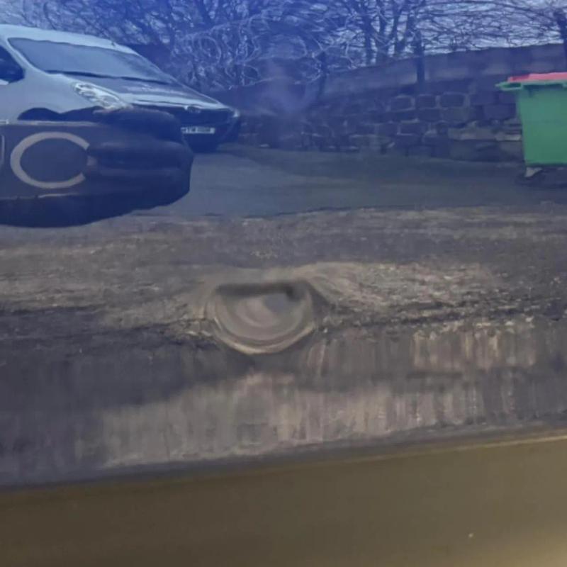 Before - Rear Bumper Dent Repair on Mazda MX-5 in Ince, Wigan