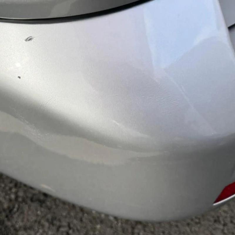 Before - Rear Bumper Crease and Scuff Repair on a VW Transporter in Standish, Wigan