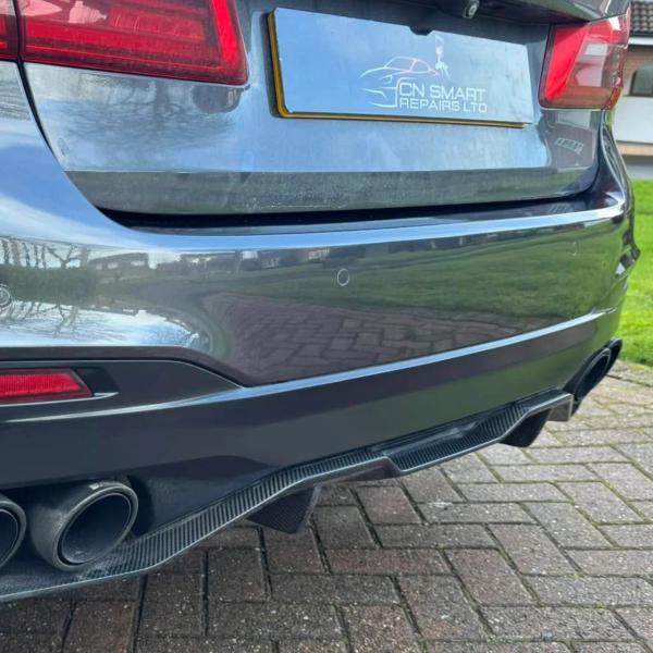 After — Rear Bumper and Bonnet Chip Repair on BMW 5 Series in Standish, Wigan