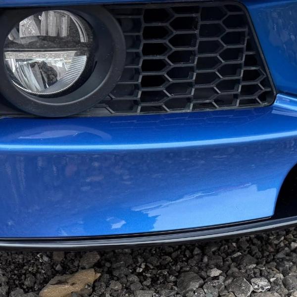 After — Lower bumper and black splitter repair on a BMW 1 Series in Standish, Wigan