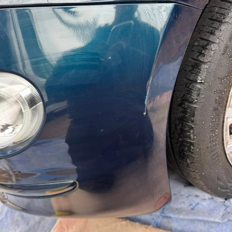 Before - Front Bumper Corner Repair on Fiat 500 in Whelley, Wigan