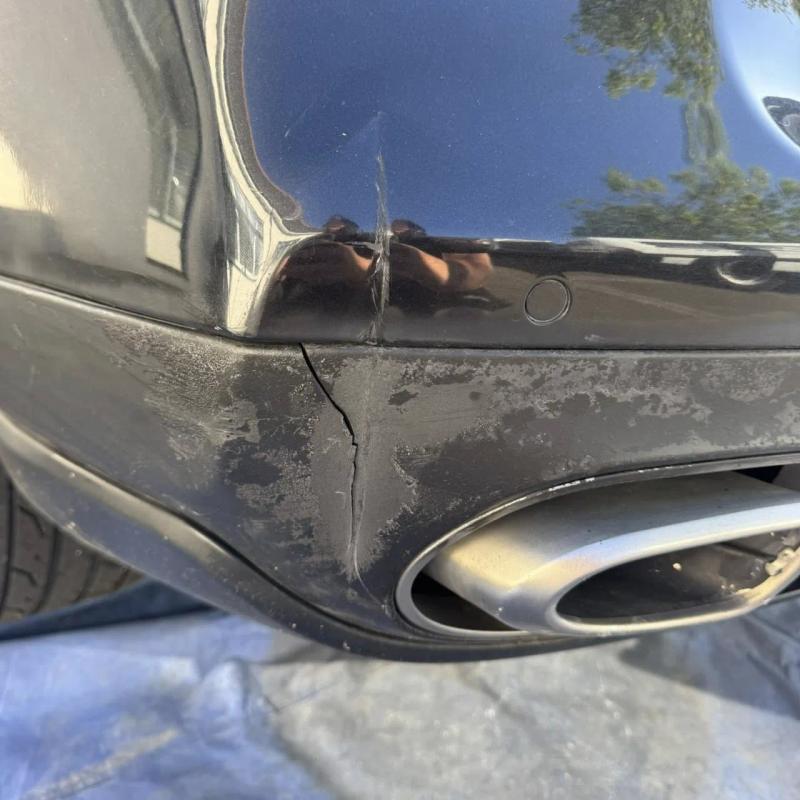 Before - Bumper Corner and Trim Refurbishment on Porsche Cayenne in Aspull, Wigan