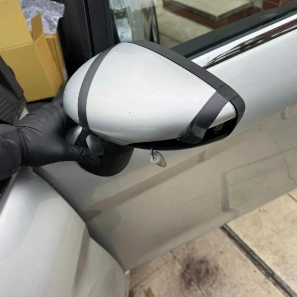 Before — Wing Mirror Replacement and Colour Coding on a Ford Fiesta in Orrell, Wigan
